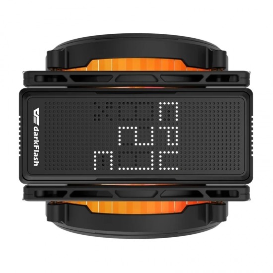 Ενεργή ψύξη CPU Darkflash E400 PLUS (μαύρο)