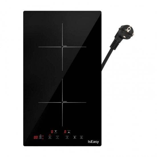 Eστία επαγωγής διπλής ζώνης IsEasy LI2V-22