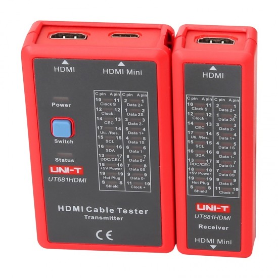 Δοκιμαστής καλωδίων HDMI UNI-T UT681HDMI