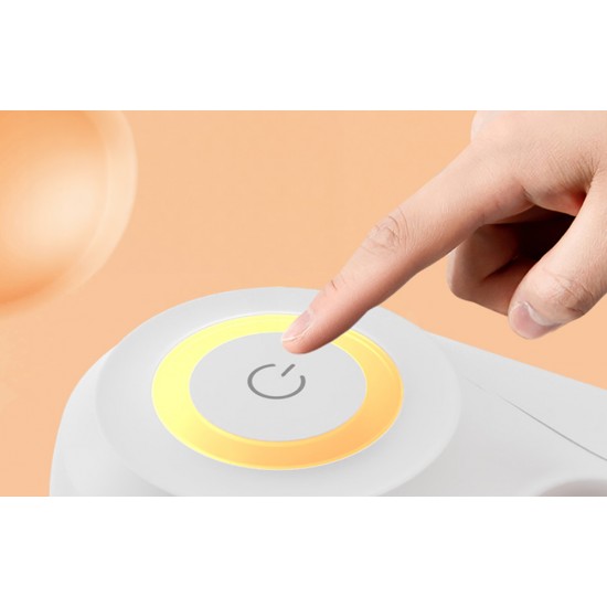 Rojeco Αυτόματο λουρί σκύλου LED 5 m (μοβ)