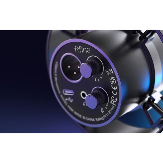 Δυναμικό μικρόφωνο Fifine K688 (μαύρο)
