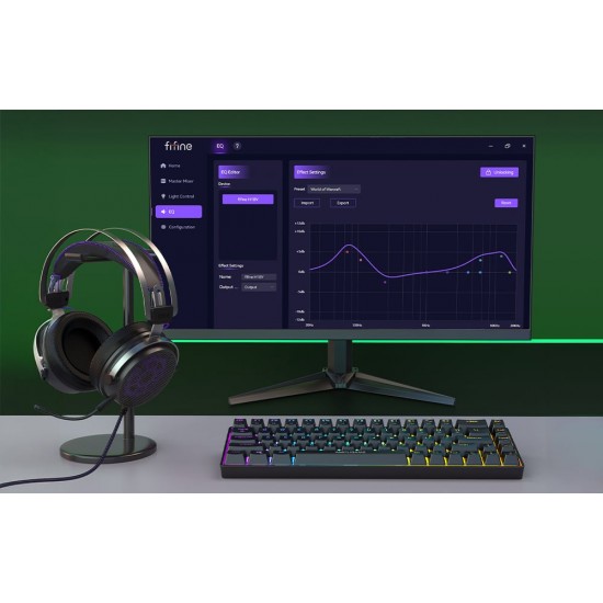 Ακουστικά gaming Fifine H18 (μαύρο)