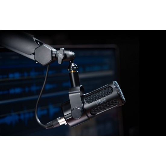 Fifine Tank1 δυναμικό μικρόφωνο στούντιο (μαύρο)