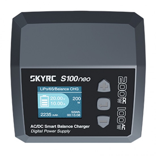 SkyRC S100neo AC/DC έξυπνος φορτιστής