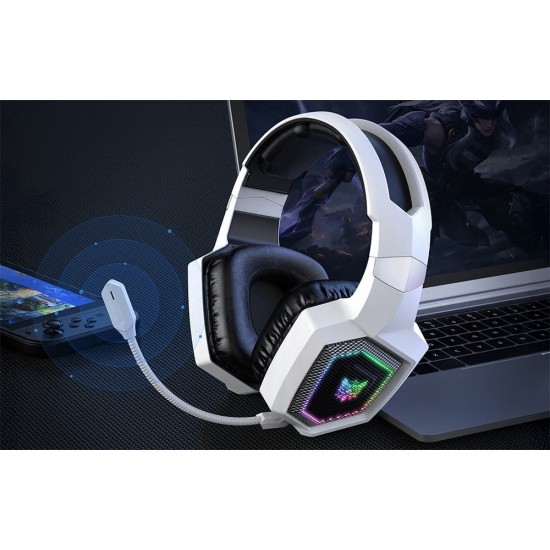 Ακουστικά gaming ONIKUMA GT806 (λευκό)