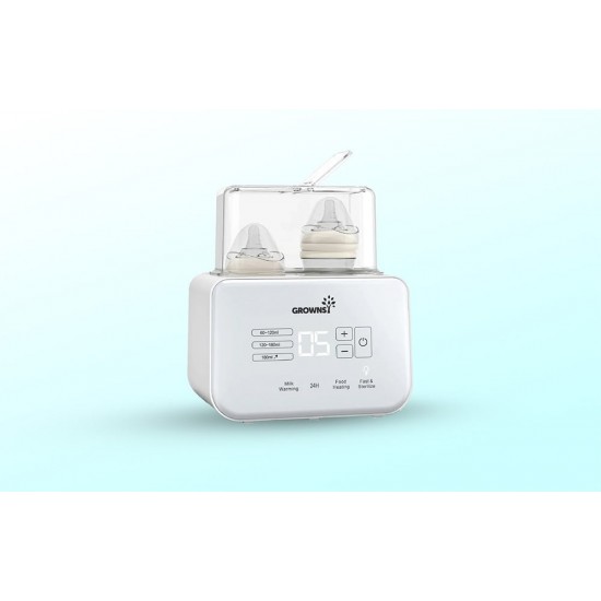 Πολυλειτουργικός θερμαντήρας μπιμπερό Grownsy (λευκός)