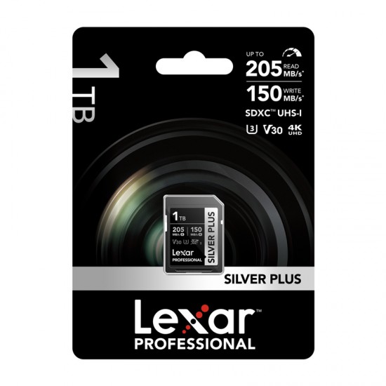 Κάρτα μνήμης Lexar Professional SILVER PLUS SDXC 1TB