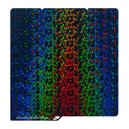 Πλάκα με εφέ 3D (οκτάγωνο + ρόμβος) για το Kobra S1/S1 Combo