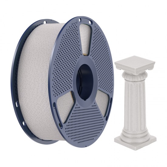 Νήμα μαρμάρου υψηλής ταχύτητας Sunlu PLA (ανοιχτό γκρι)
