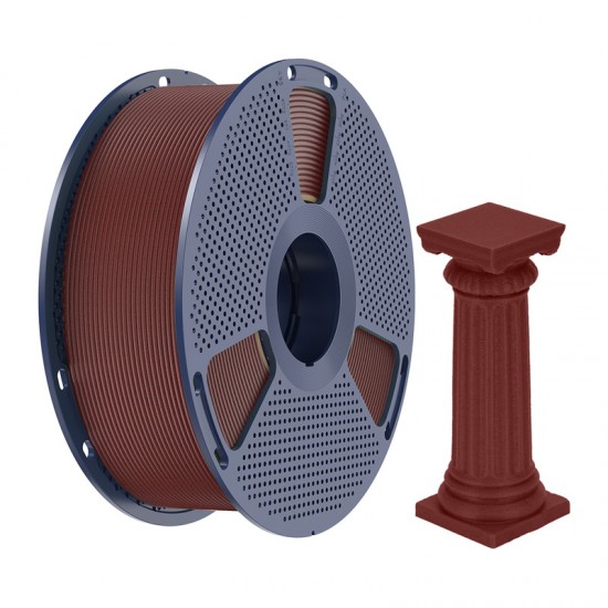 Νήμα μαρμάρου υψηλής ταχύτητας Sunlu PLA (κόκκινο τούβλο)