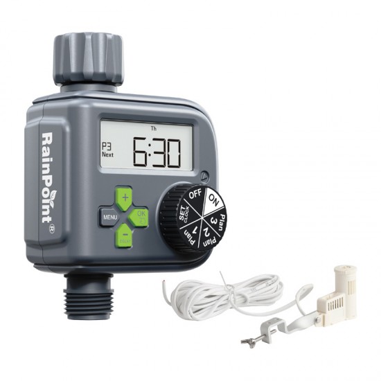 Ελεγκτής άρδευσης με αισθητήρα βροχής RainPoint