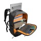 TOMTOC TechPack-T73 X-pac Σακίδιο πλάτης για φορητό υπολογιστή 15,6 ιντσών/30 λίτρων (Μαύρο)
