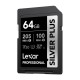 Κάρτα μνήμης Lexar Professional SILVER PLUS SDXC 64GB