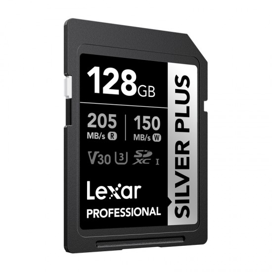Κάρτα μνήμης Lexar Professional SILVER PLUS SDXC 128GB