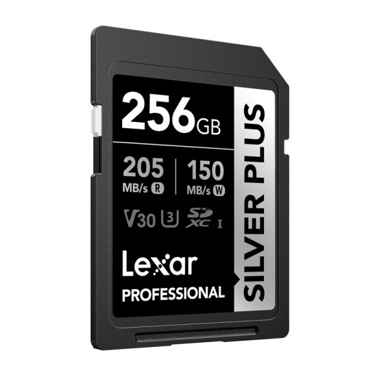 Κάρτα μνήμης Lexar Professional SILVER PLUS SDXC 256GB