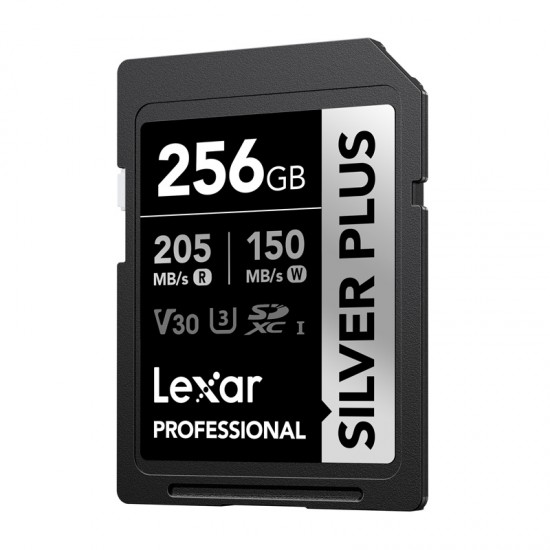 Κάρτα μνήμης Lexar Professional SILVER PLUS SDXC 256GB