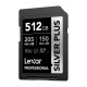 Κάρτα μνήμης Lexar Professional SILVER PLUS SDXC 512GB
