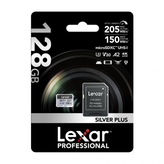 Τρόπος αγοράς Lexar High-Performance Silver Plus microSDXC 128GB + προσαρμογέας