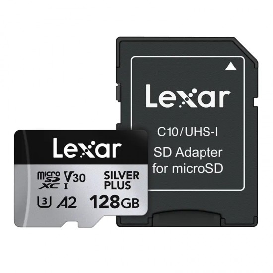 Τρόπος αγοράς Lexar High-Performance Silver Plus microSDXC 128GB + προσαρμογέας