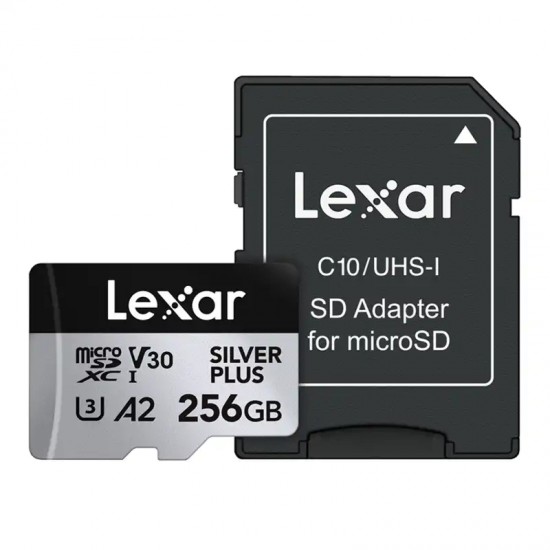 Τρόπος αγοράς Lexar High-Performance Silver Plus microSDXC 256GB + προσαρμογέας