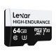 Κάρτα μνήμης Lexar υψηλής αντοχής microSDHC/microSDXC 64GB