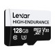 Κάρτα μνήμης Lexar υψηλής αντοχής microSDHC/microSDXC 128GB