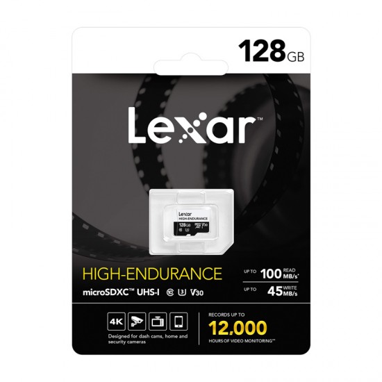 Κάρτα μνήμης Lexar υψηλής αντοχής microSDHC/microSDXC 128GB