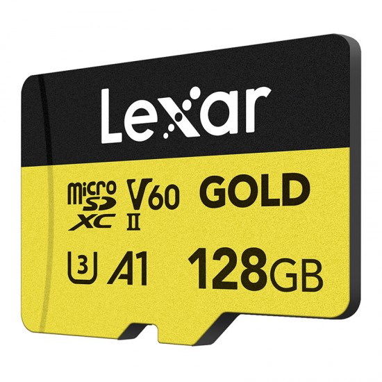 Κάρτα μνήμης Lexar GOLD microSDXC 128GB