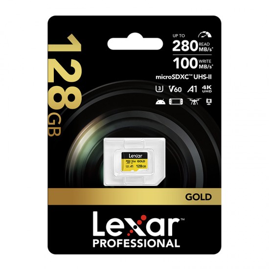 Κάρτα μνήμης Lexar GOLD microSDXC 128GB