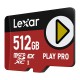 Κάρτα μνήμης Lexar PLAY Pro microSD Express 7.1 512GB