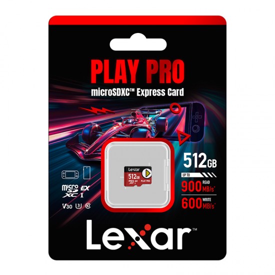 Κάρτα μνήμης Lexar PLAY Pro microSD Express 7.1 512GB