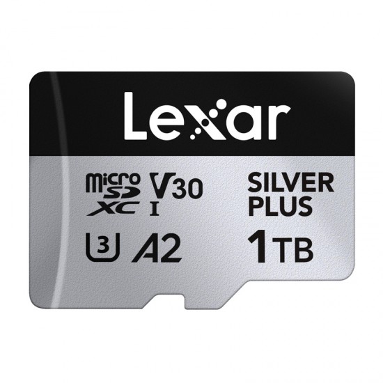 Καθήκοντα αγοράς Lexar High-Performance Silver Plus microSDXC 1TB + προσαρμογέας