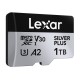 Καθήκοντα αγοράς Lexar High-Performance Silver Plus microSDXC 1TB + προσαρμογέας