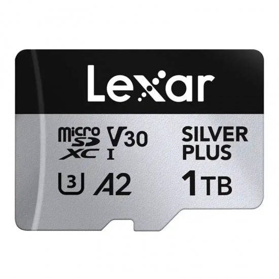Καθήκοντα αγοράς Lexar High-Performance Silver Plus microSDXC 1TB + προσαρμογέας