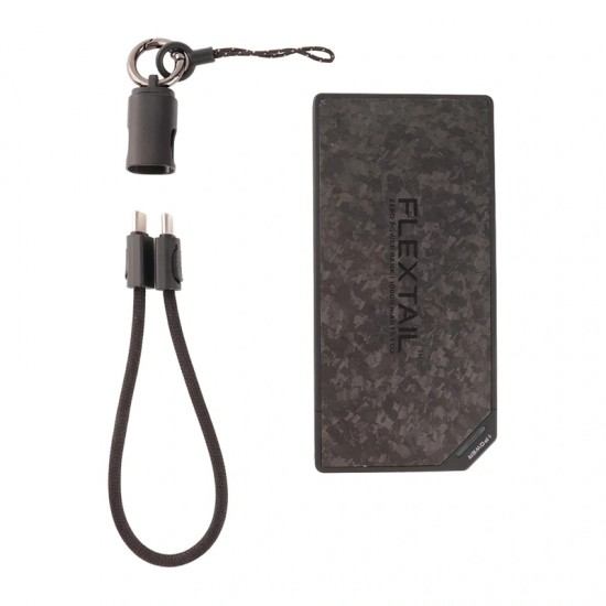 Εξωτερική μπαταρία Flextail Zero Power 10.000 mAh (Μαύρη)
