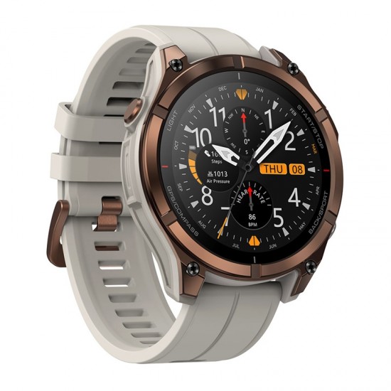 Έξυπνο ρολόι Zeblaze Stratos 4 Pro (καφέ)