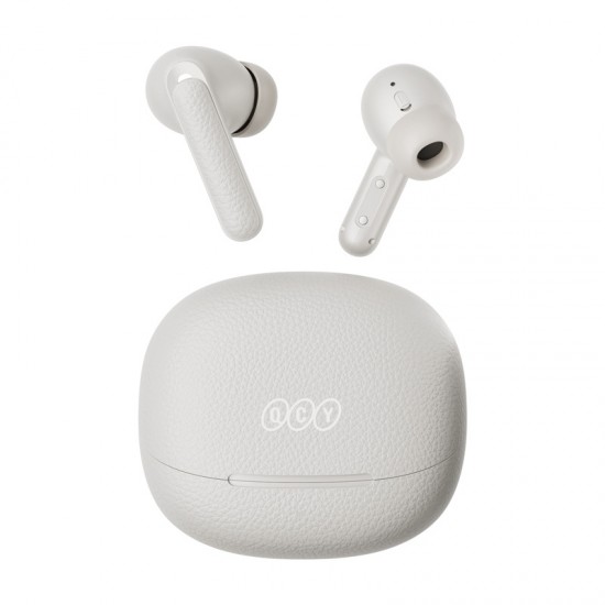 TWS QCY Buds HT15 ANC ακουστικά (λευκό)