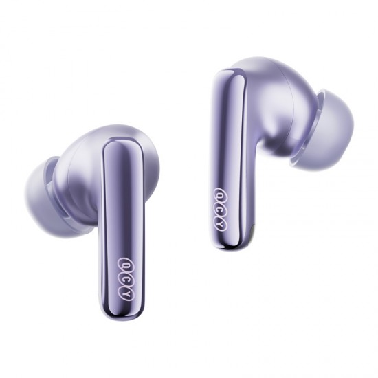 Ακουστικά TWS QCY MeloBuds N70 (μοβ)