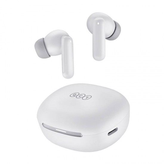 TWS QCY MeloBuds HT16 ακουστικά (λευκά)