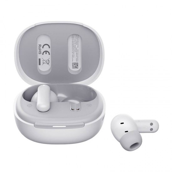 TWS QCY MeloBuds HT16 ακουστικά (λευκά)
