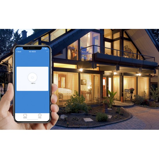 Podwójne inteligentne gniazdko WiFi Gosund SP211, 2 sztuki 3500W (dwupak) Tuya