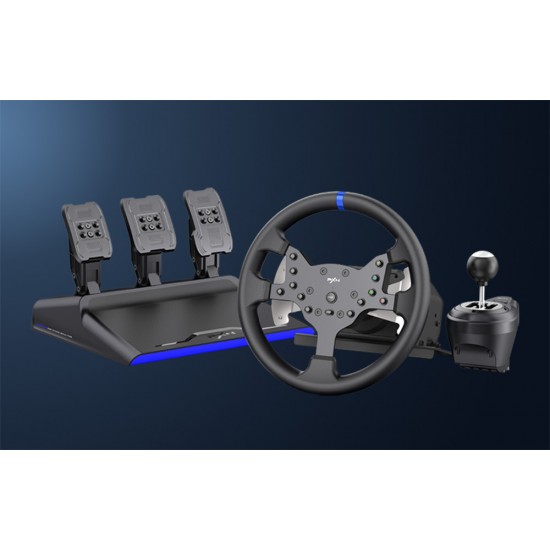 PXN Τιμονιέρα V99 (PC / PS3 / PS4 / XBOX ONE / SWITCH) (Μαύρο)