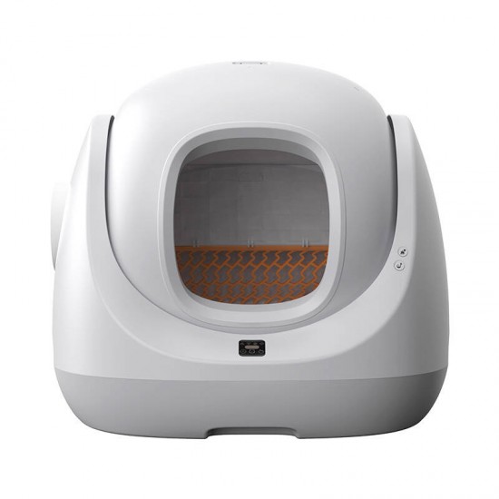 Catlink Έξυπνη Αυτοκαθαριζόμενη Αμμοδόχος BayMax Lite (Ανοιχτό Γκρι) CL-CA-03