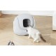 Catlink Έξυπνη Αυτοκαθαριζόμενη Αμμοδόχος BayMax Lite (Ανοιχτό Γκρι) CL-CA-03