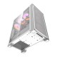 Darkflash DRX70 MESH θήκη υπολογιστή (λευκή) + 4 ανεμιστήρες RGB