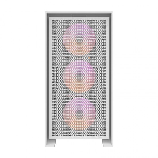 Darkflash DRX70 MESH θήκη υπολογιστή (λευκή) + 4 ανεμιστήρες RGB