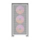 Darkflash DRX70 MESH θήκη υπολογιστή (λευκή) + 4 ανεμιστήρες RGB