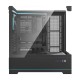 Darkflash DY450 PRO θήκη υπολογιστή (μαύρο) + 1 ανεμιστήρας