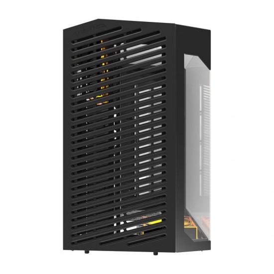 Darkflash DY470 θήκη υπολογιστή (μαύρο) + 4 ανεμιστήρες