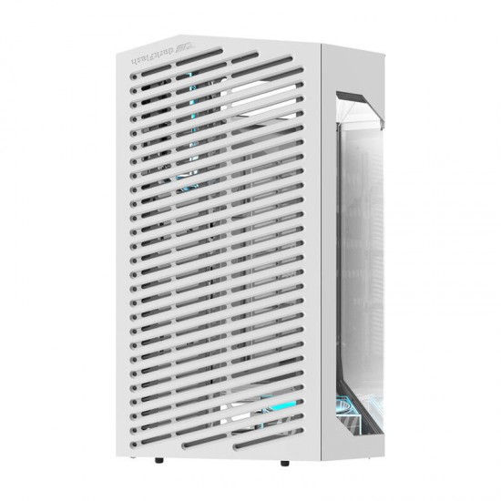 Darkflash DY470 θήκη υπολογιστή (λευκό) + 4 ανεμιστήρες